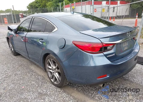2014 Mazda Mazda6 I Grand Touring из США, поврежденный, VIN JM1GJ1W69E1156732